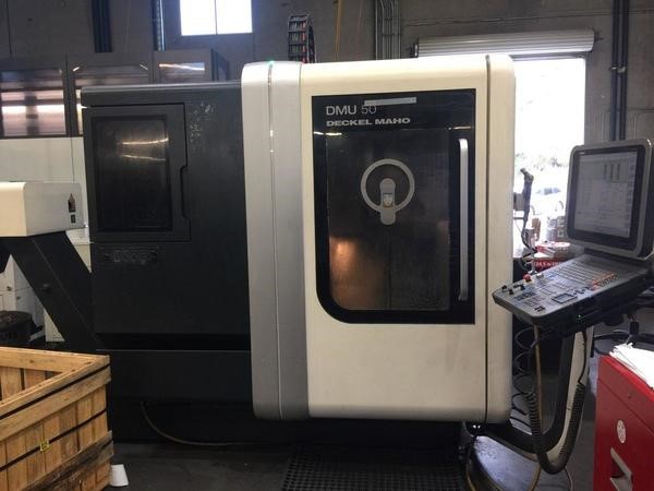 DMG-Mori DMU-50 5 Axis, Machine ID: 8215